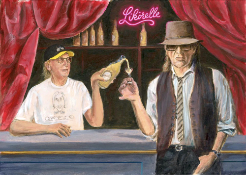 OTTO WAALKES: Likoerelle (Leinwanddruck)